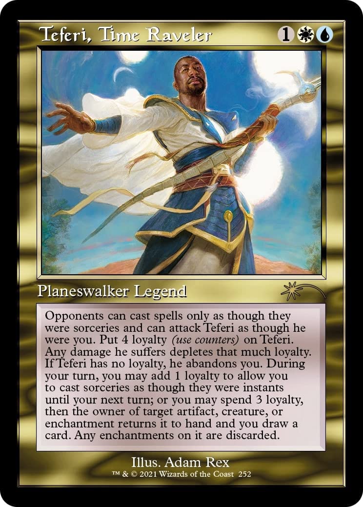 Magic: The Gathering Secret Lair - Non-Foil Edition - Teferi's Time Trouble