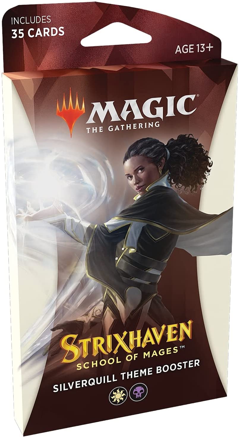Magic: The Gathering Theme Booster Pack - Strixhaven - Quandrix (Green & Blue)
