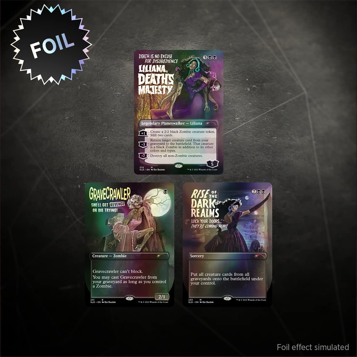Magic: The Gathering Secret Lair - Premium Foil Edition - Thrilling Tales of The Undead