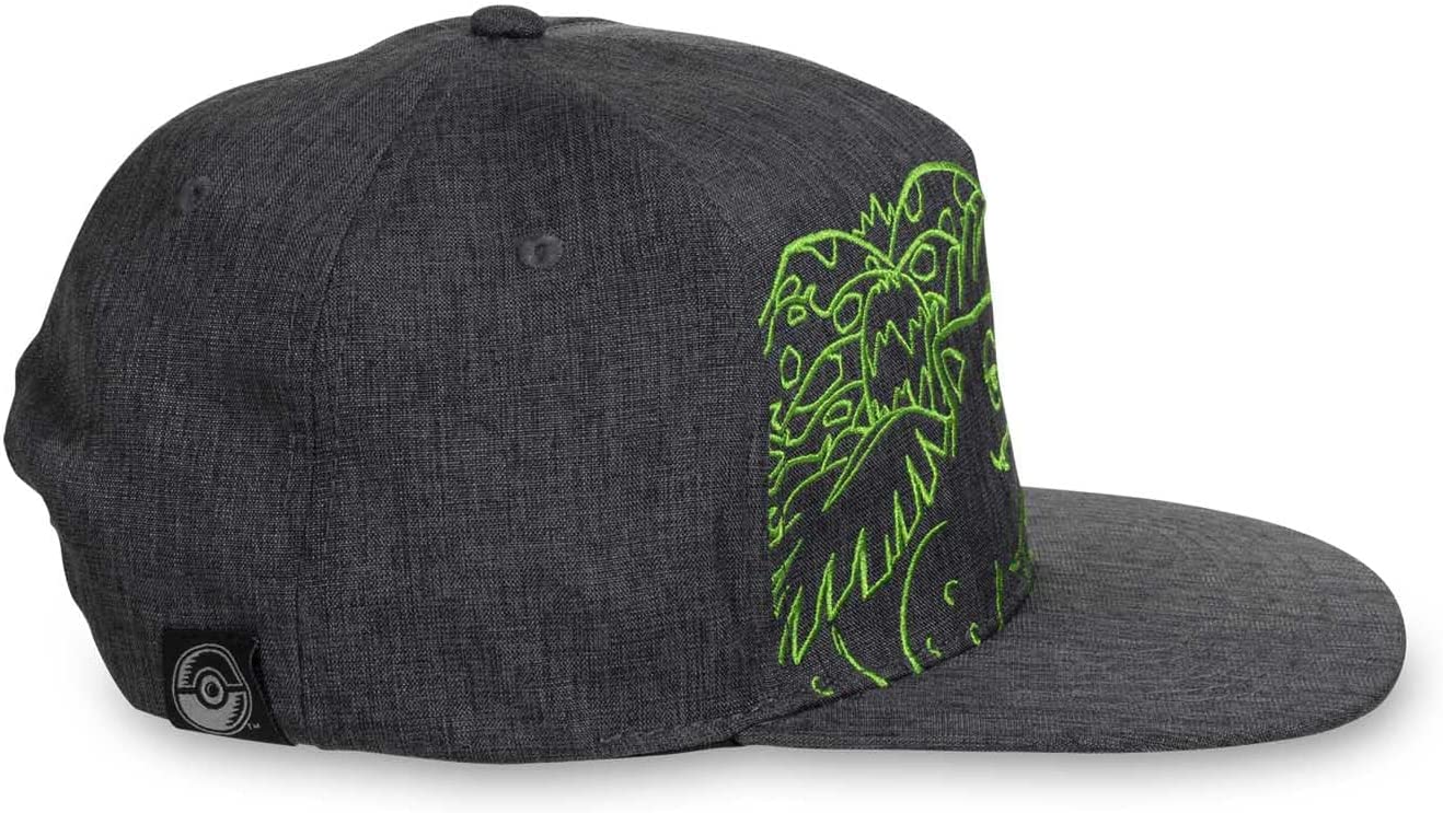 Pokemon Center Flat-Bill Hat - Venusaur Charcoal