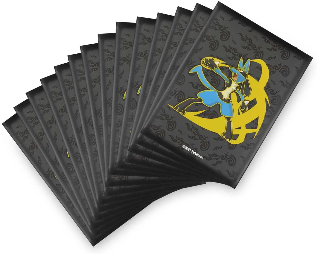 Pokemon 65ct Card Sleeves - Lucario Focused Fighter