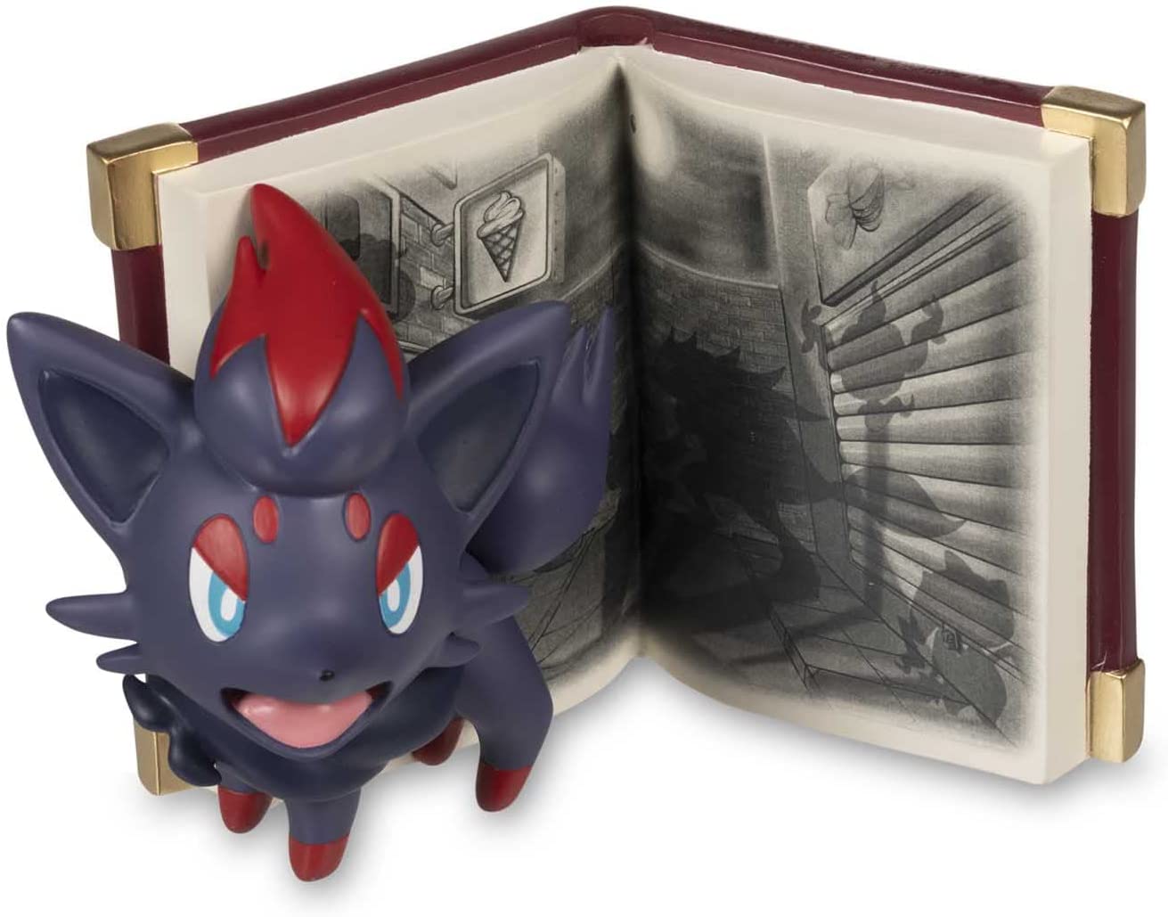 Pokemon Scary Stories Figure - Pokemon Center × Vic Lee - Story of Zorua