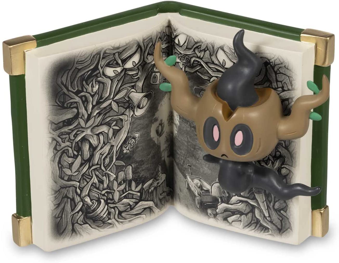 Pokemon Scary Stories Figure - Pokemon Center × Vic Lee - Story of Phantump