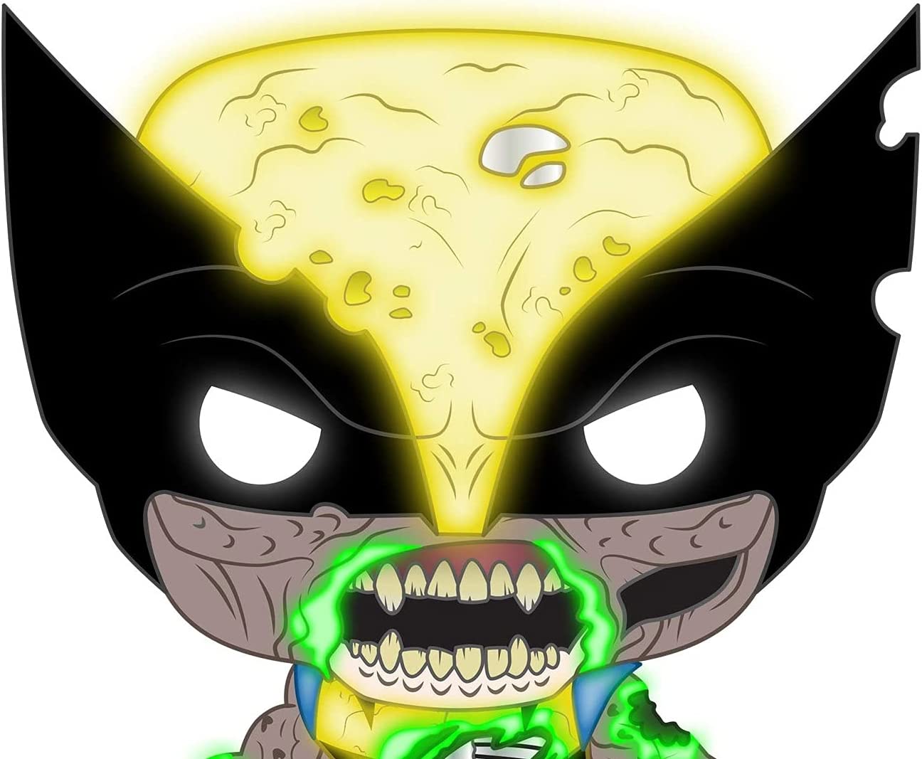 Funko Pop! Marvel: Zombies - Glow in The Dark Zombie Wolverine #662