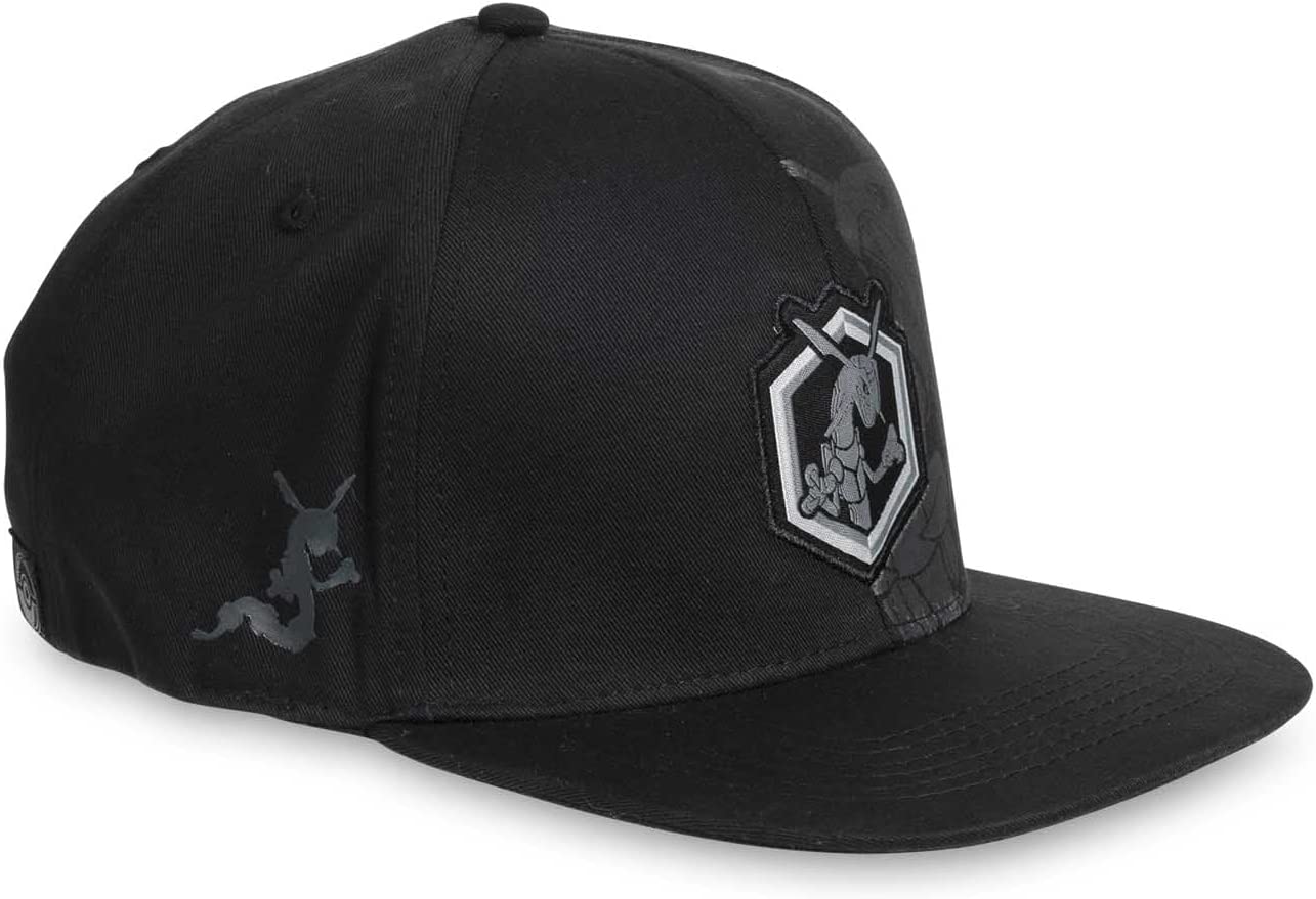 Pokemon Center Flat-Bill Hat - Rayquaza Black