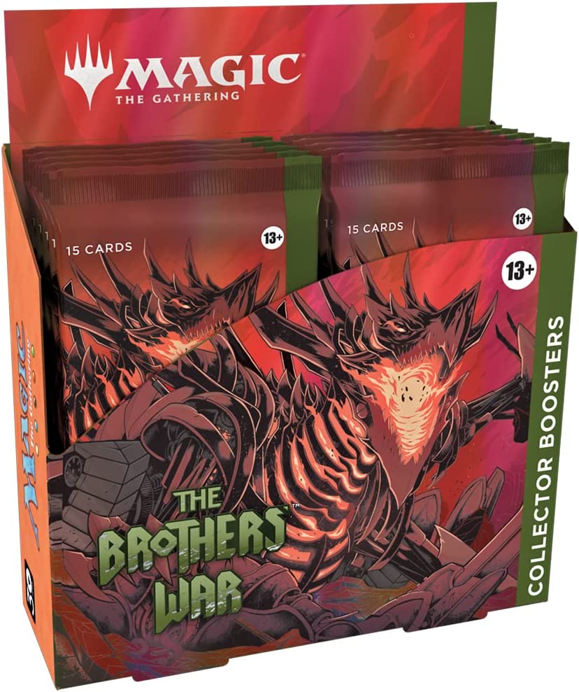 Magic: The Gathering Collector Booster Box Case - The Brothers' War (Case of 6)