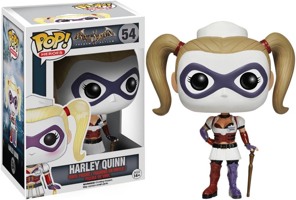Funko Pop! Heroes: Batman Arkham Asylum - Nurse Harley Quinn #54