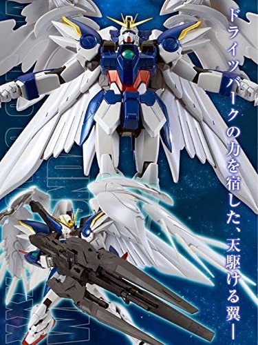 Bandai Master Grade Model Kit - 1/100 Scale XXXG-00W 0 Wing Gundam Zero EW & DREIZWERG Special Coating