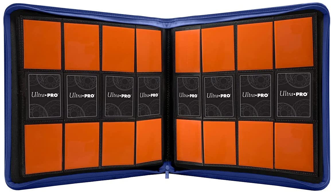 Ultra Pro 12 Pocket Vivid Pro Binder - Blue