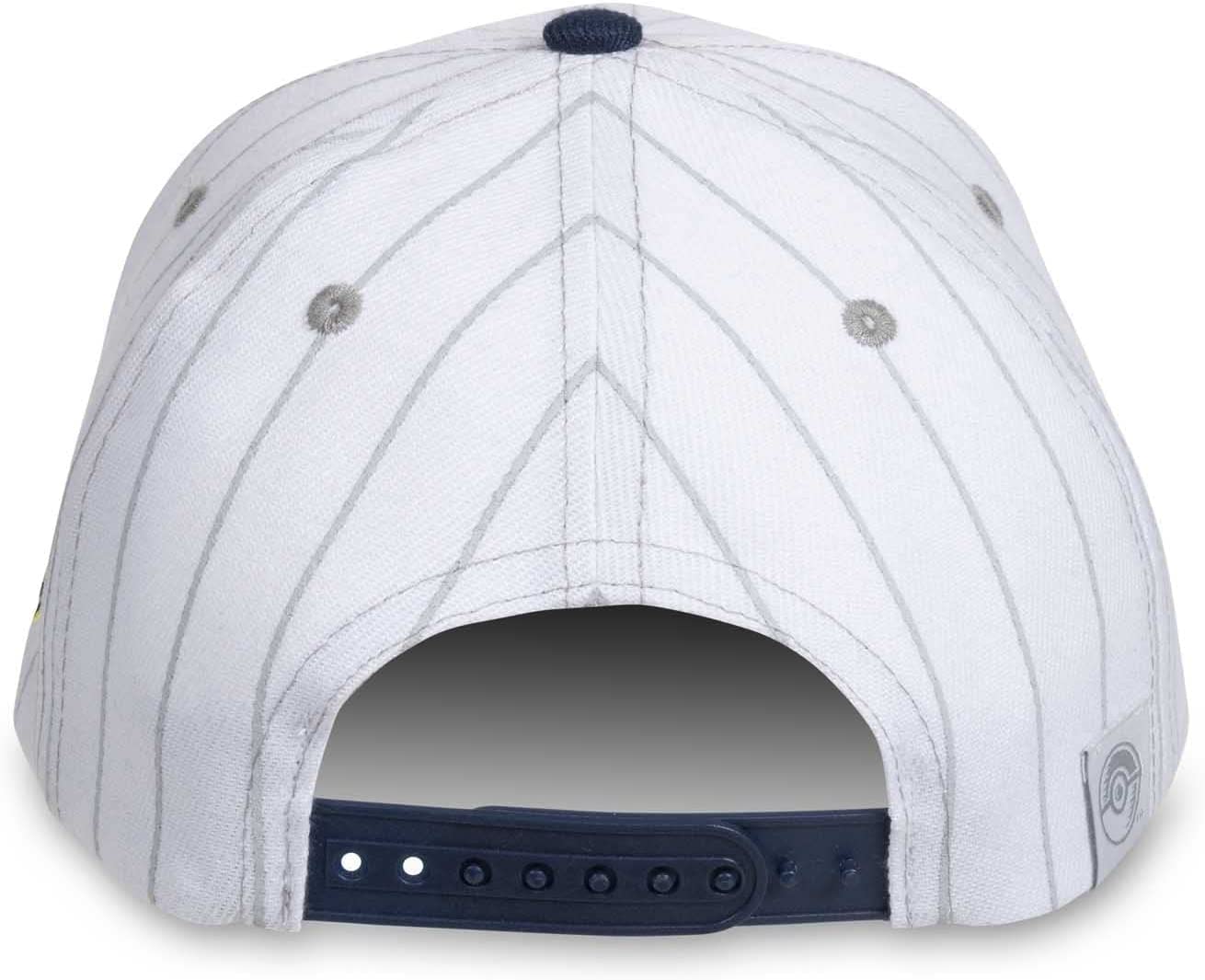 Pokemon Center Baseball Hat - Pikachu Navy & White Stripe