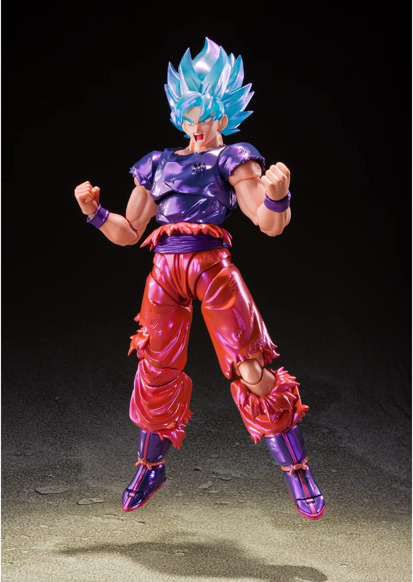 Bandai S.H.Figuarts Action Figure - Super Saiyan GOD Son Goku Kaio-Ken (Event Exclusive Color Edition)