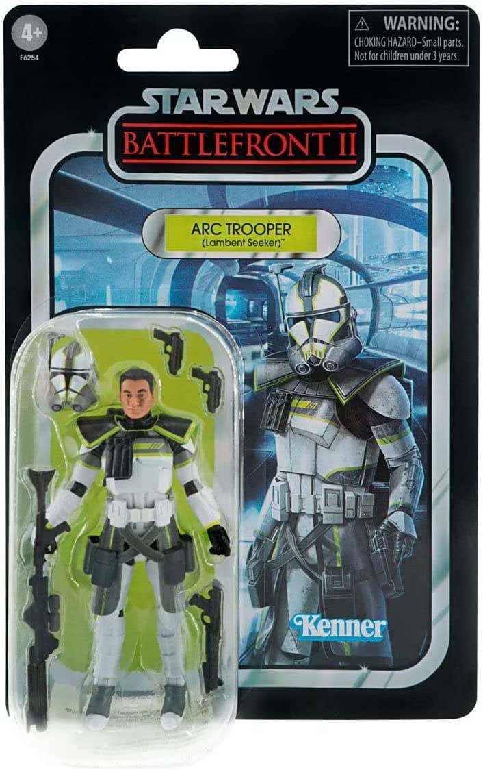 Hasbro Action Figure - Star Wars: Battlefront II - Vintage Gaming Greats Collection - Arc Trooper (Lambent Seeker)
