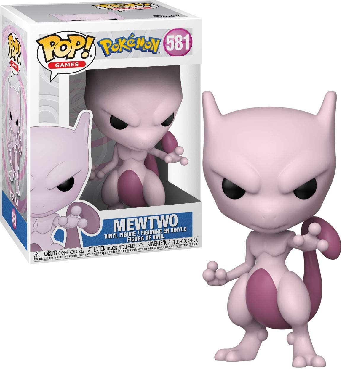 Funko Pop! Games: Pokemon - Mewtwo #581