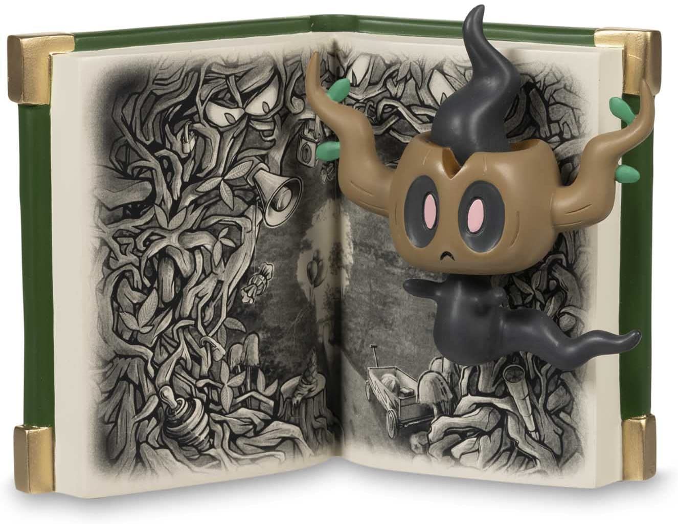 Pokemon Scary Stories Figure - Pokemon Center × Vic Lee - Story of Phantump
