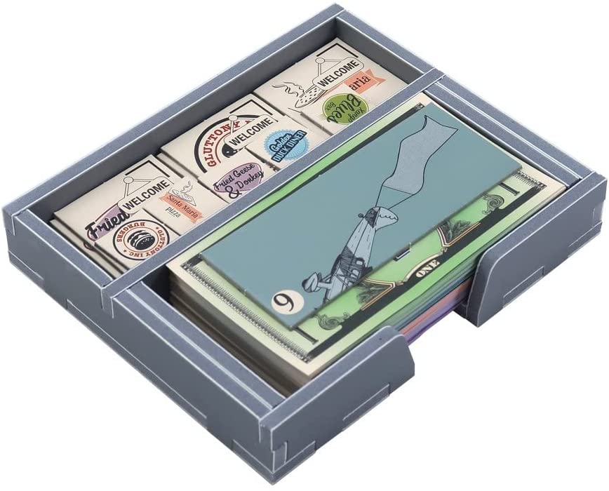 Folded Space Food Chain Magnate and Expansions Board Game Box Inserts