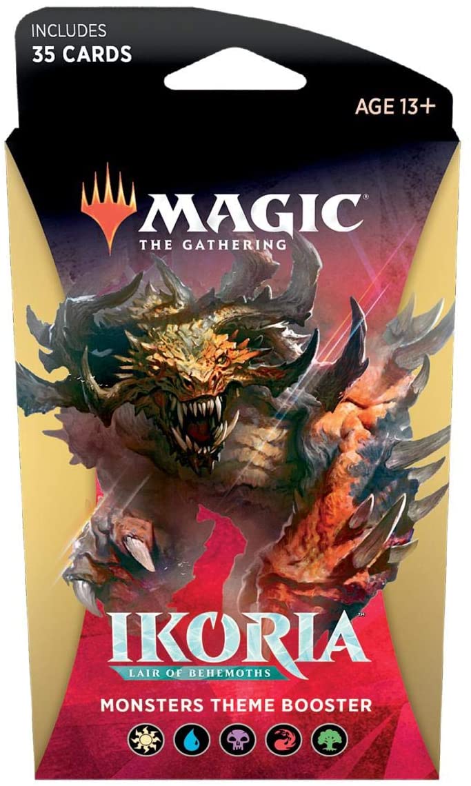 Magic: The Gathering Theme Booster Pack - Ikoria: Lair of Behemoths - Collectors Emporium NY Magic: The Gathering Theme Booster Pack - Ikoria: Lair of Behemoths - Collectors Emporium NY