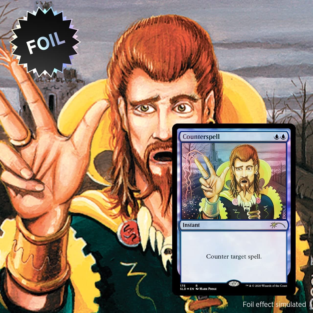 Magic: The Gathering Secret Lair - Premium Foil Edition - Artist Series: Mark Poole