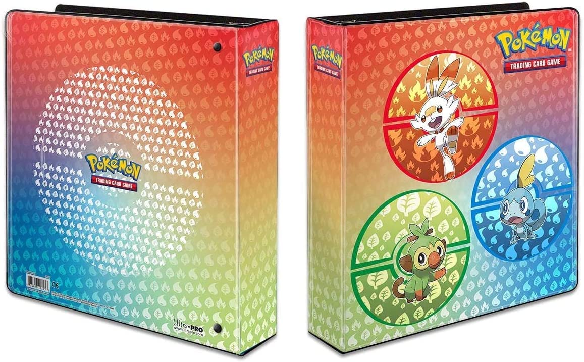 Ultra Pro 3 Ring Binder - Pokemon Sword & Shield Galar Starters Collectors Emporium NY Ultra Pro 3 Ring Binder - Pokemon Sword & Shield Galar Starters Collectors Emporium NY