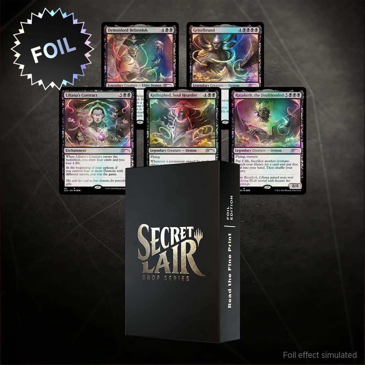 Magic: The Gathering Secret Lair - Premium Foil Edition - Read The Fine Print