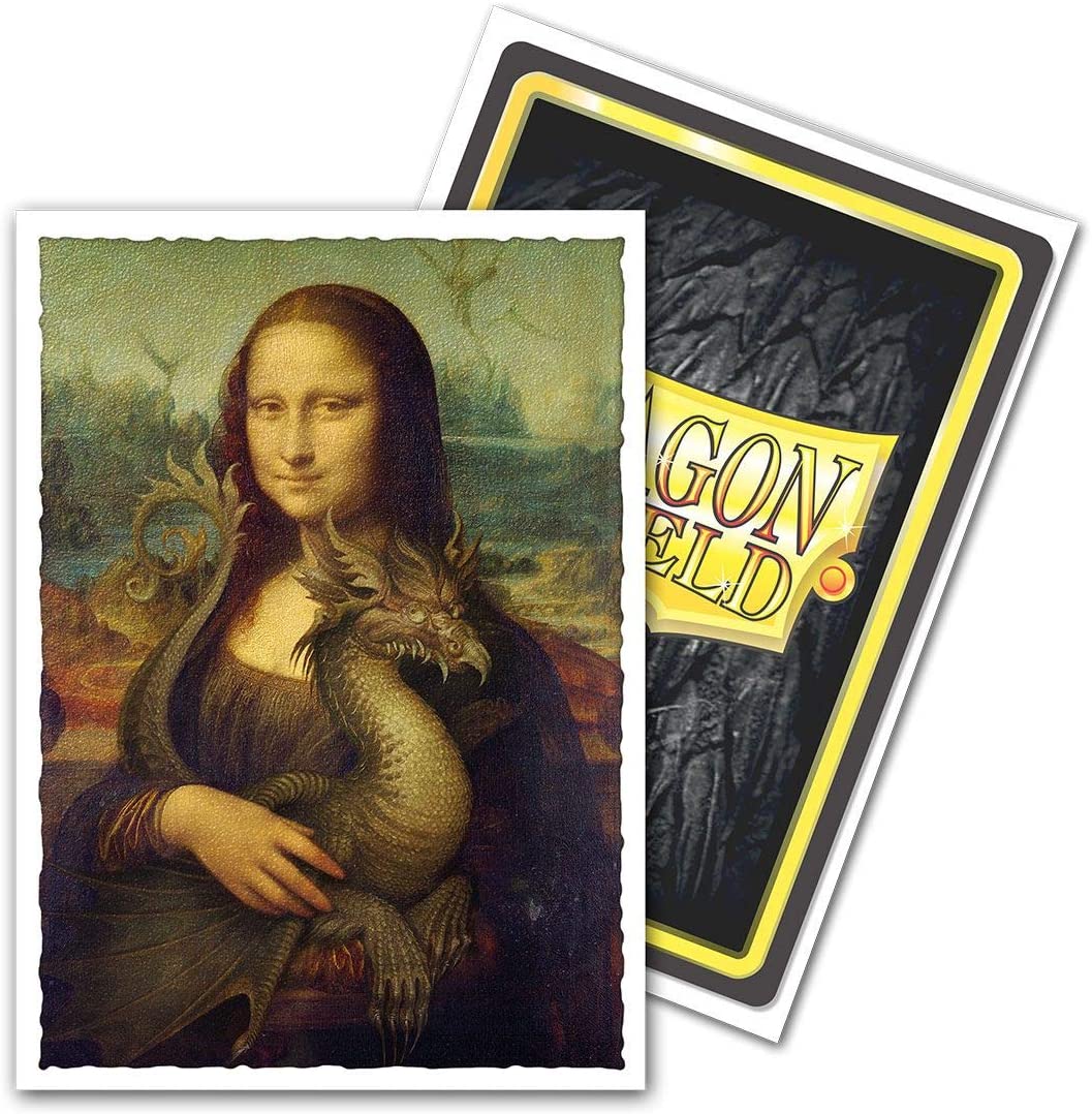 Dragon Shield 100ct Standard Card Sleeves: Fine Art - Matte Mona Lisa