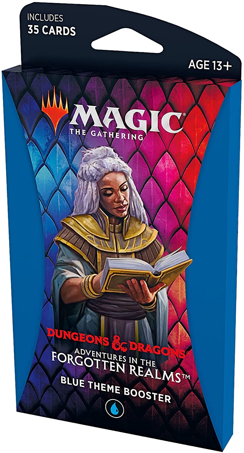Magic: The Gathering Theme Booster Pack - Adventures in The Forgotten Realms - Blue