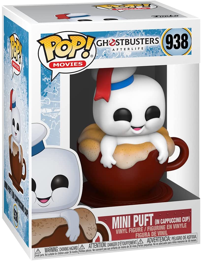 Funko Pop! Movies: Ghostbusters Afterlife - Mini Puft in Cappuccino Cup #938