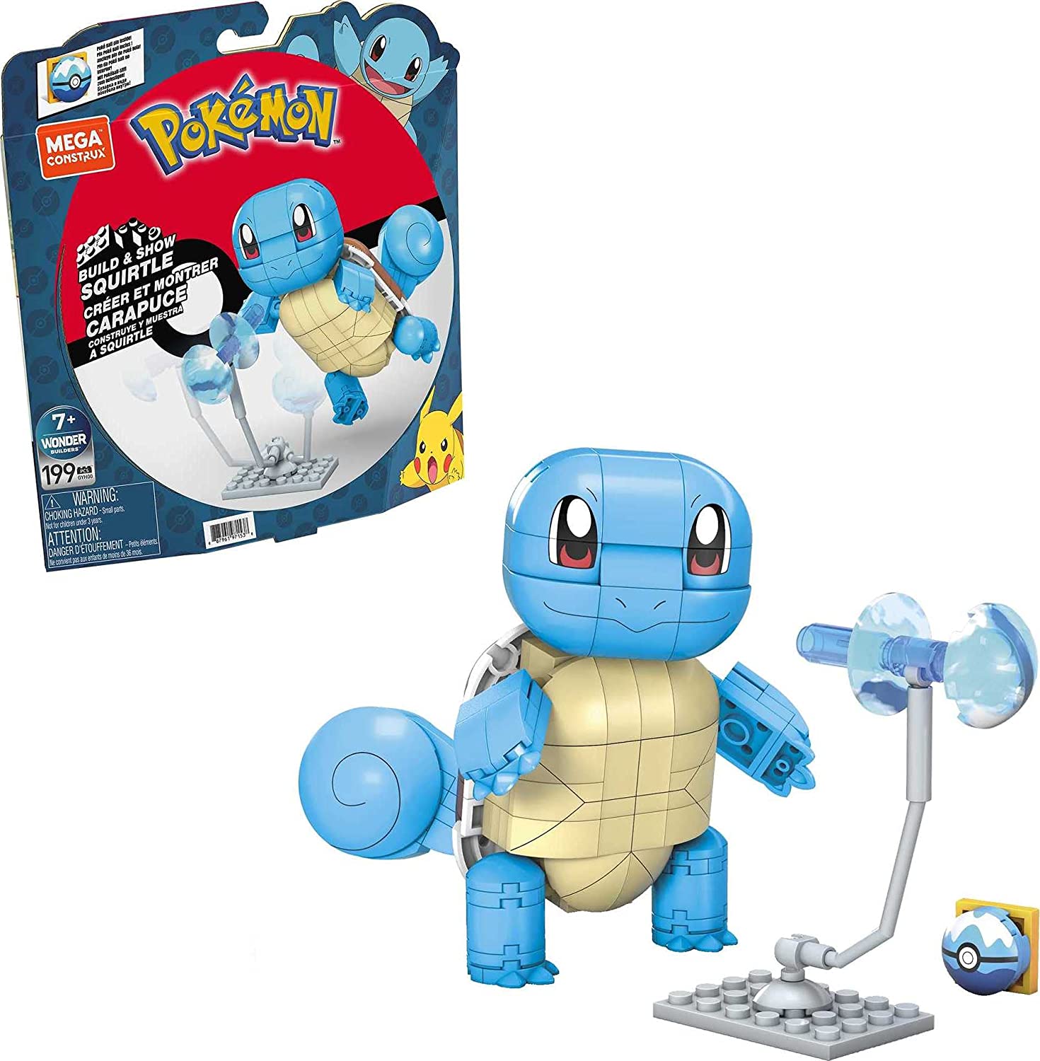 Mega Construx Building Toy - Pokemon Squirtle – Collectors Emporium NY