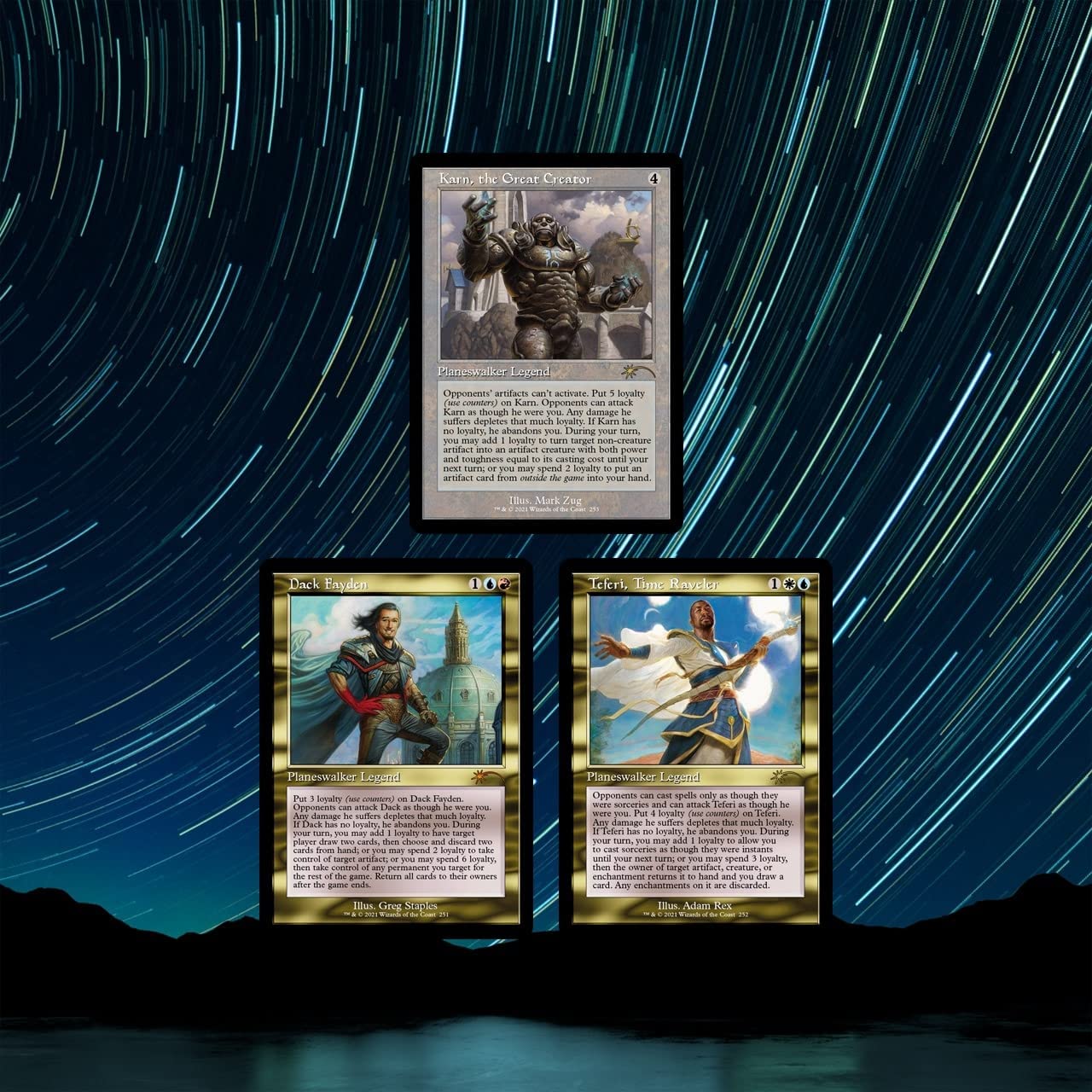 Magic: The Gathering Secret Lair - Non-Foil Edition - Teferi's Time Trouble