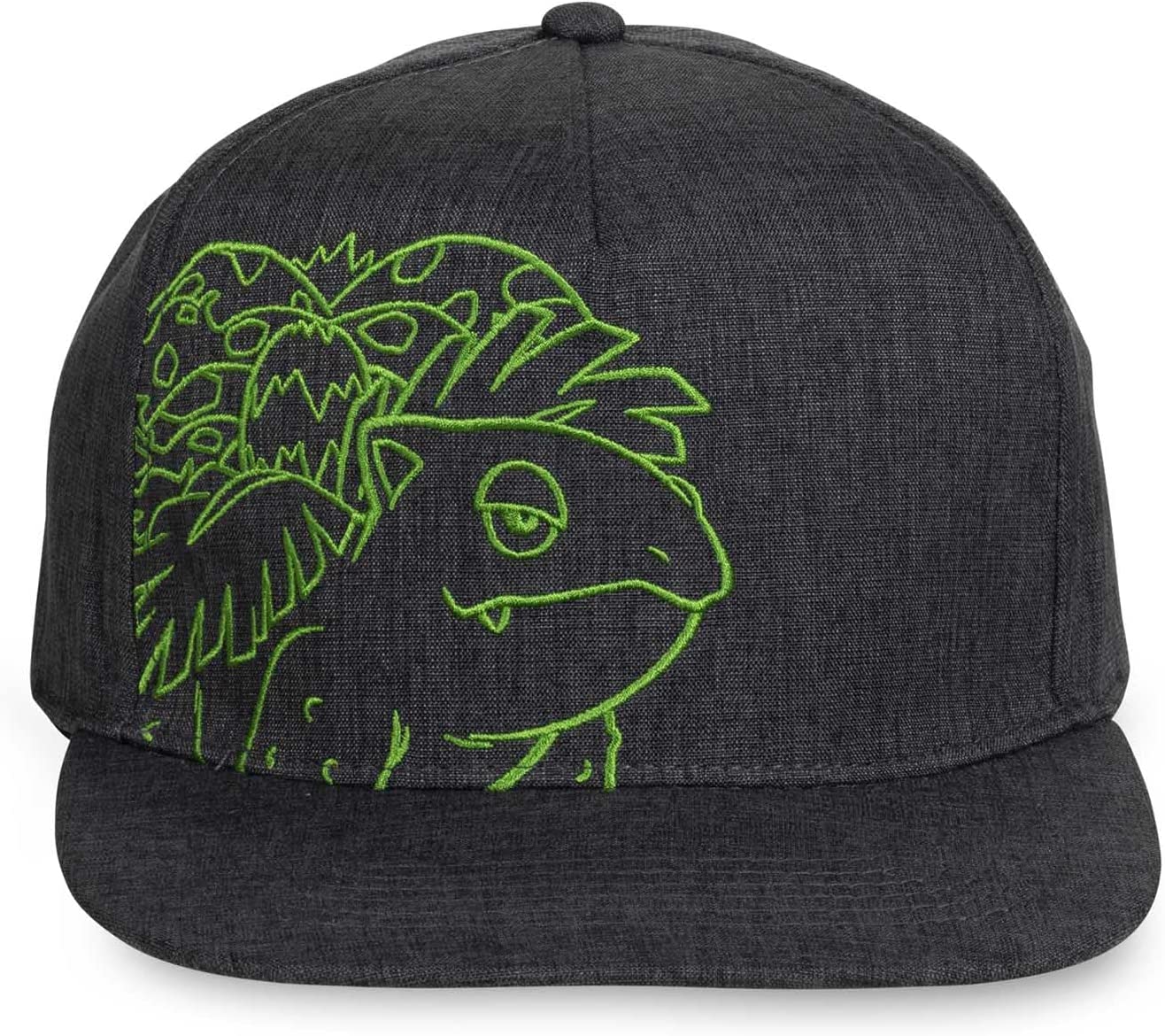 Pokemon Center Flat-Bill Hat - Venusaur Charcoal