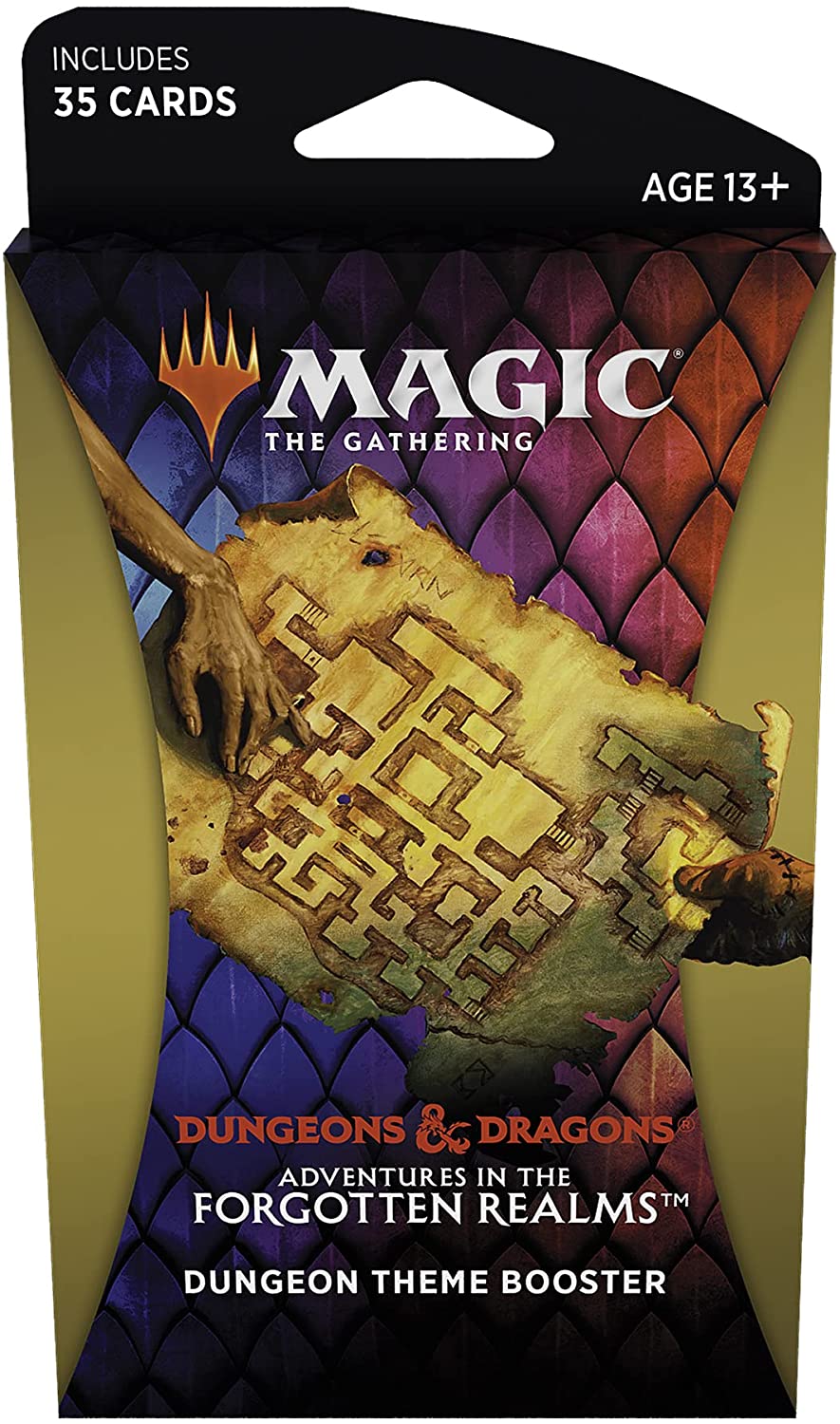 Magic: The Gathering Theme Booster Pack - Adventures in The Forgotten Realms - Black