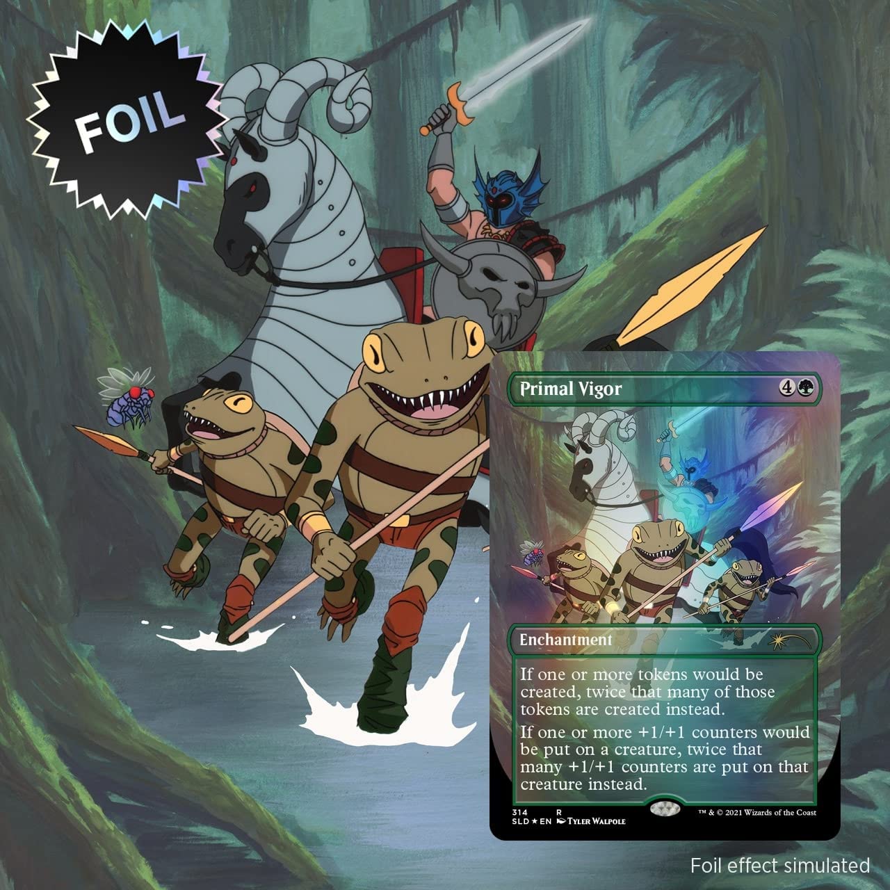 Magic: The Gathering Secret Lair - Premium Foil Edition - Saturday Morning DND