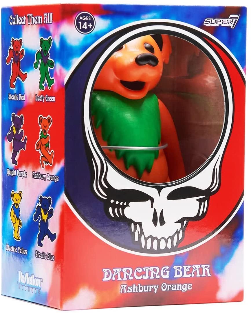 Super7 ReAction Figure - Dancing Bears Wave 2 - Ashbury Orange