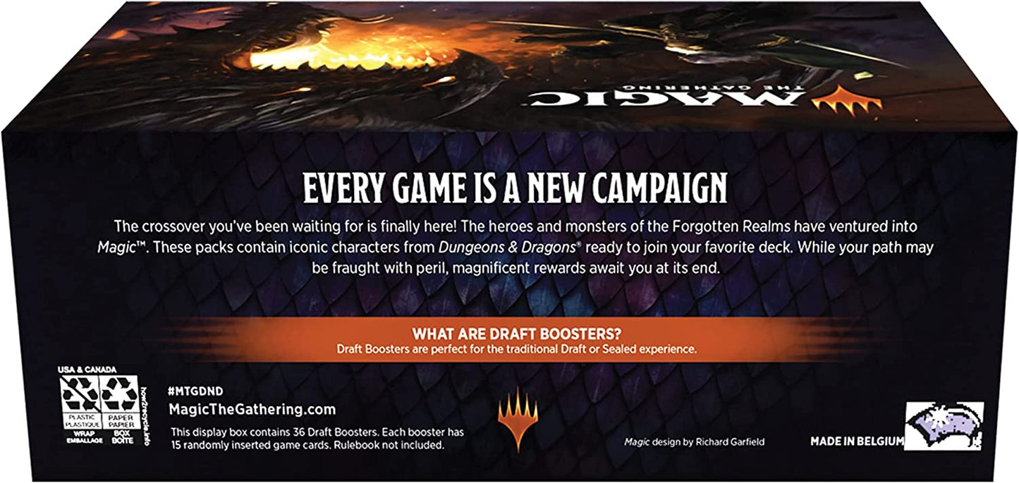Magic: The Gathering Draft Booster Box Case - Adventures in The Forgotten Realms (Case of 6)