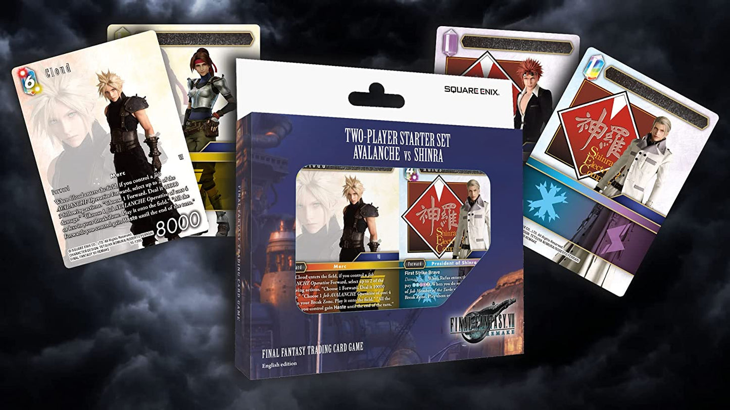 Final Fantasy TCG: Two Player Starter Set - Avalanche Vs Shinra