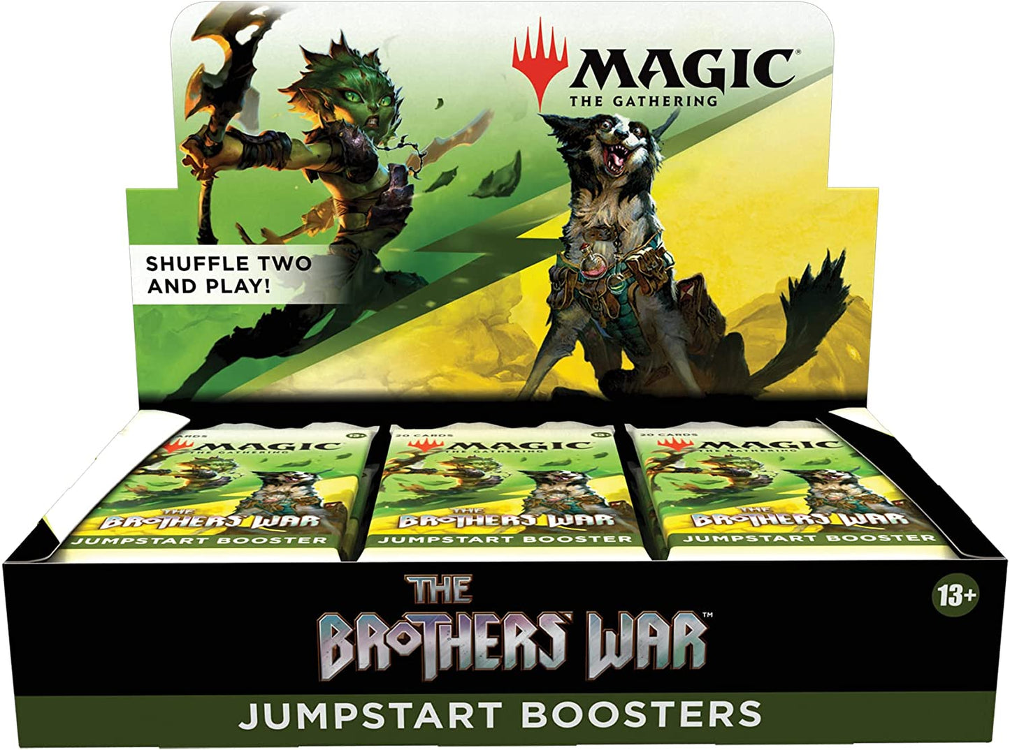 Magic: The Gathering Jumpstart Booster Box Case - The Brothers’ War (Case of 6)