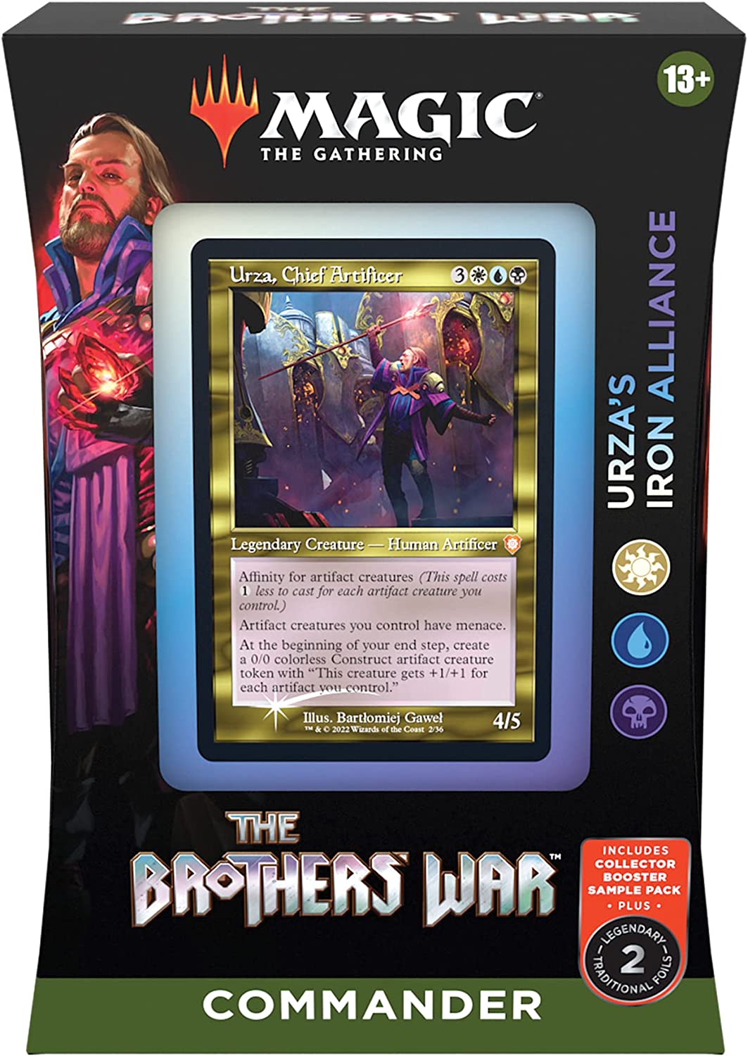 Magic: The Gathering Commander Deck -The Brothers’ War Urza's Iron Alliance