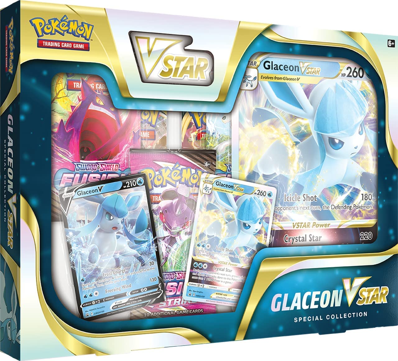 Pokemon TCG: Special Collection - Leafeon VStar & Glaceon Vstar - Set of 2