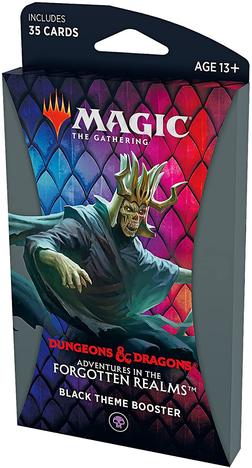 Magic: The Gathering Theme Booster Pack - Adventures in The Forgotten Realms - Black