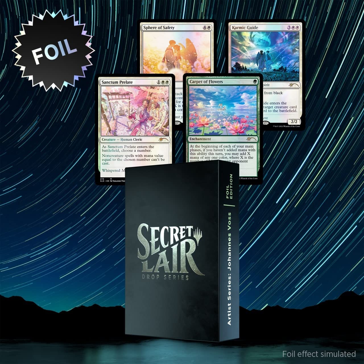 Magic: The Gathering Secret Lair - Premium Foil Edition - Artist Series: Johannes Voss