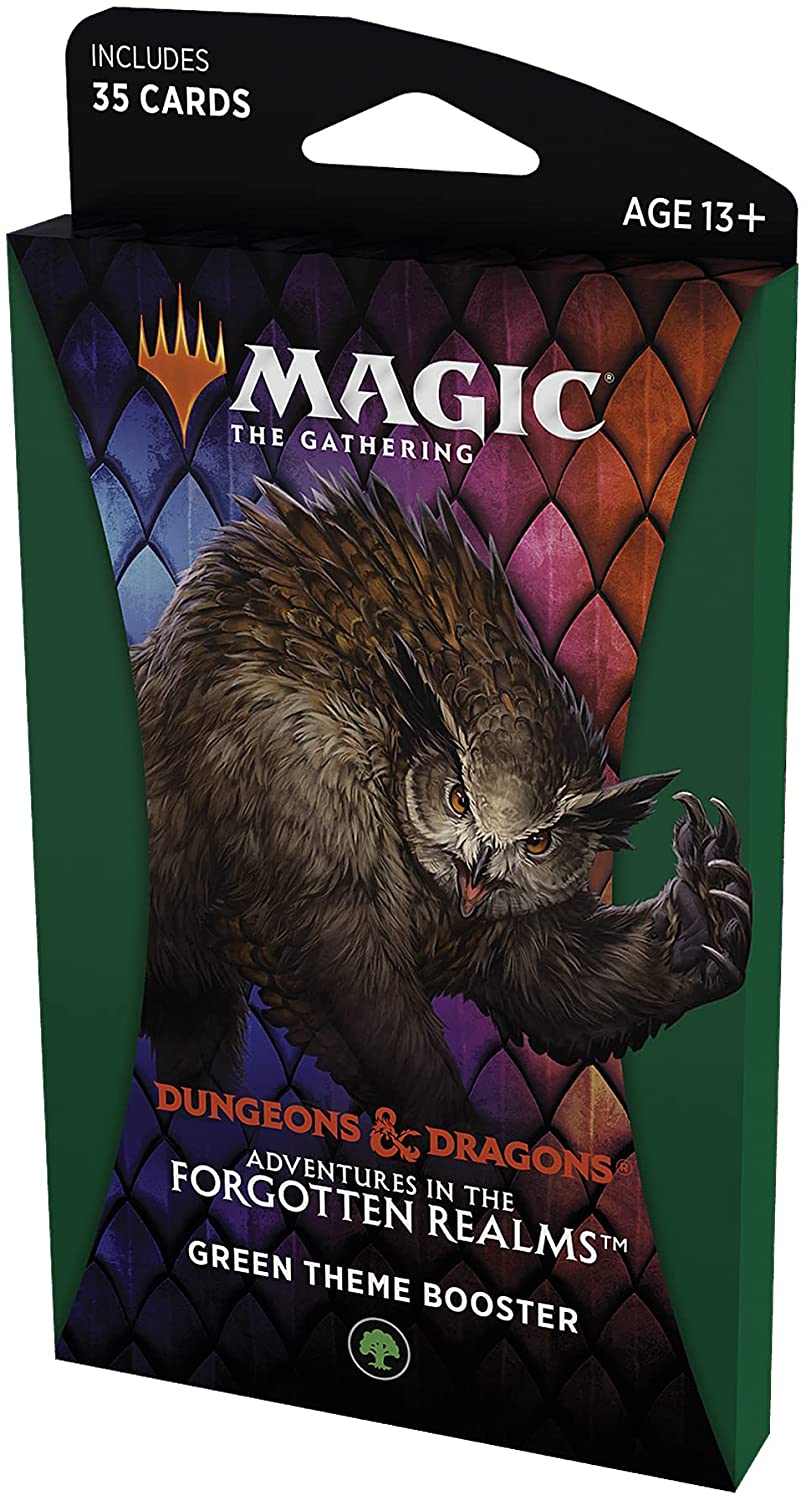 Magic: The Gathering Theme Booster Pack - Adventures in The Forgotten Realms - Green