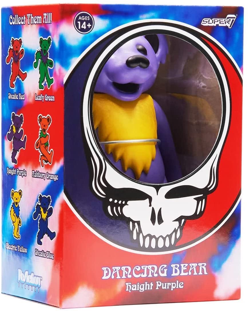 Super7 ReAction Figure - Dancing Bears Wave 2 - Haight Purple