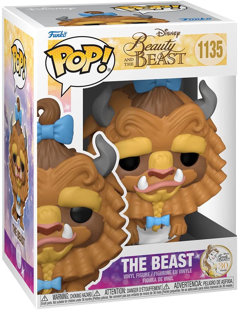 Funko Pop! Disney: Beauty and The Beast - Beast with Curls #1135