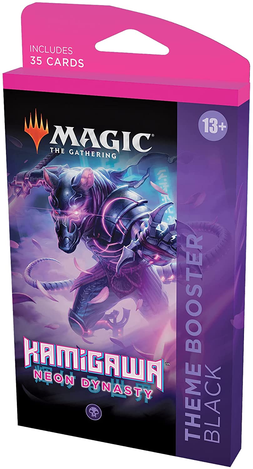 Magic: The Gathering Theme Booster Pack - Kamigawa: Neon Dynasty - Black