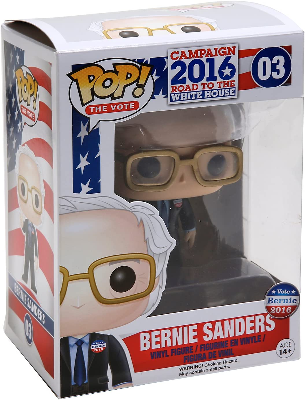 Funko Pop! The Vote - Bernie Sanders #03