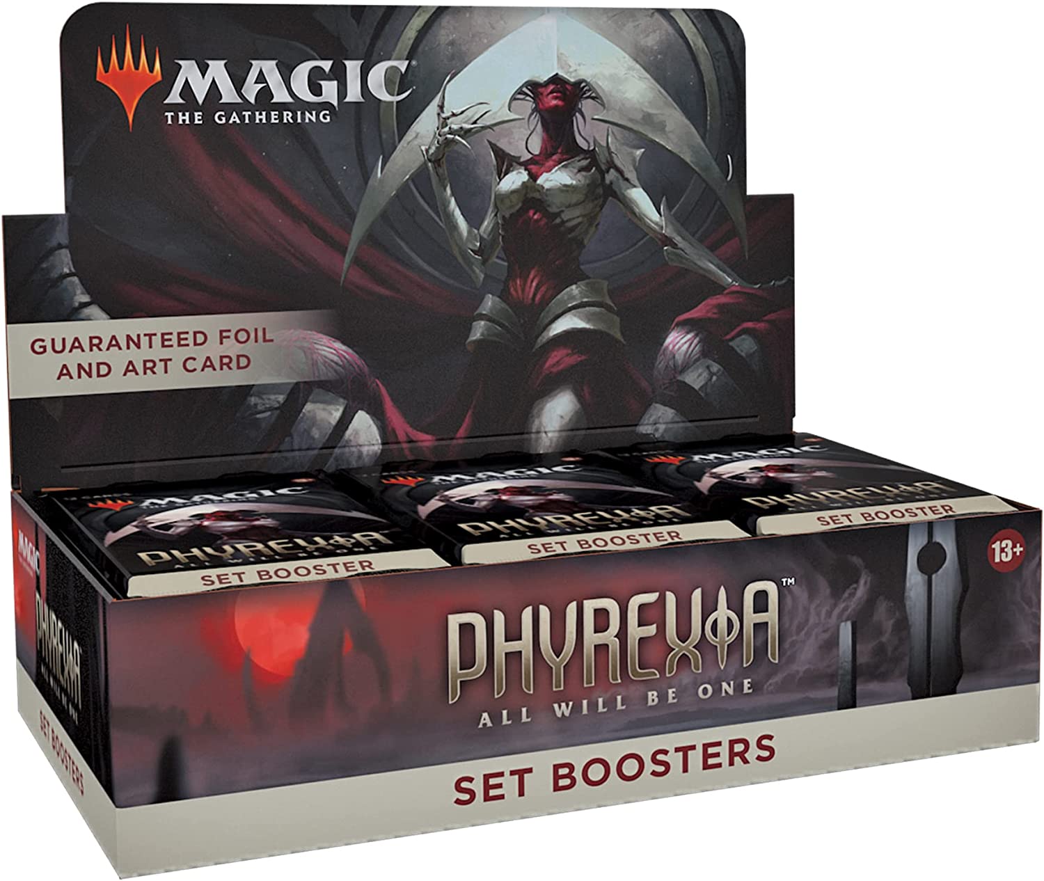Magic: The Gathering Set Booster Box Case - Phyrexia All Will Be One ( Collectors Emporium NY Magic: The Gathering Set Booster Box Case - Phyrexia All Will Be One ( Collectors Emporium NY