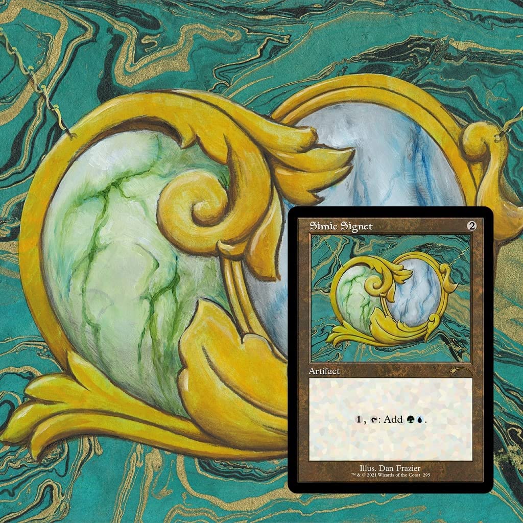 Magic: The Gathering Secret Lair - Non-Foil Edition - Dan Frazier is Back: Enemy Signets