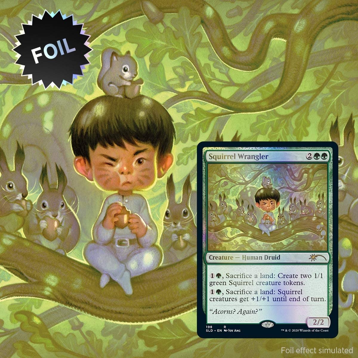 Magic: The Gathering Secret Lair - Premium Foil Edition - We Hope You Like Squirrels