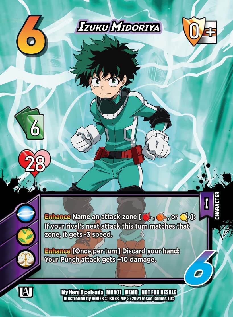 My Hero Academia CCG: Two Player Rival Decks - Izuku Midoriya vs. Katsuki