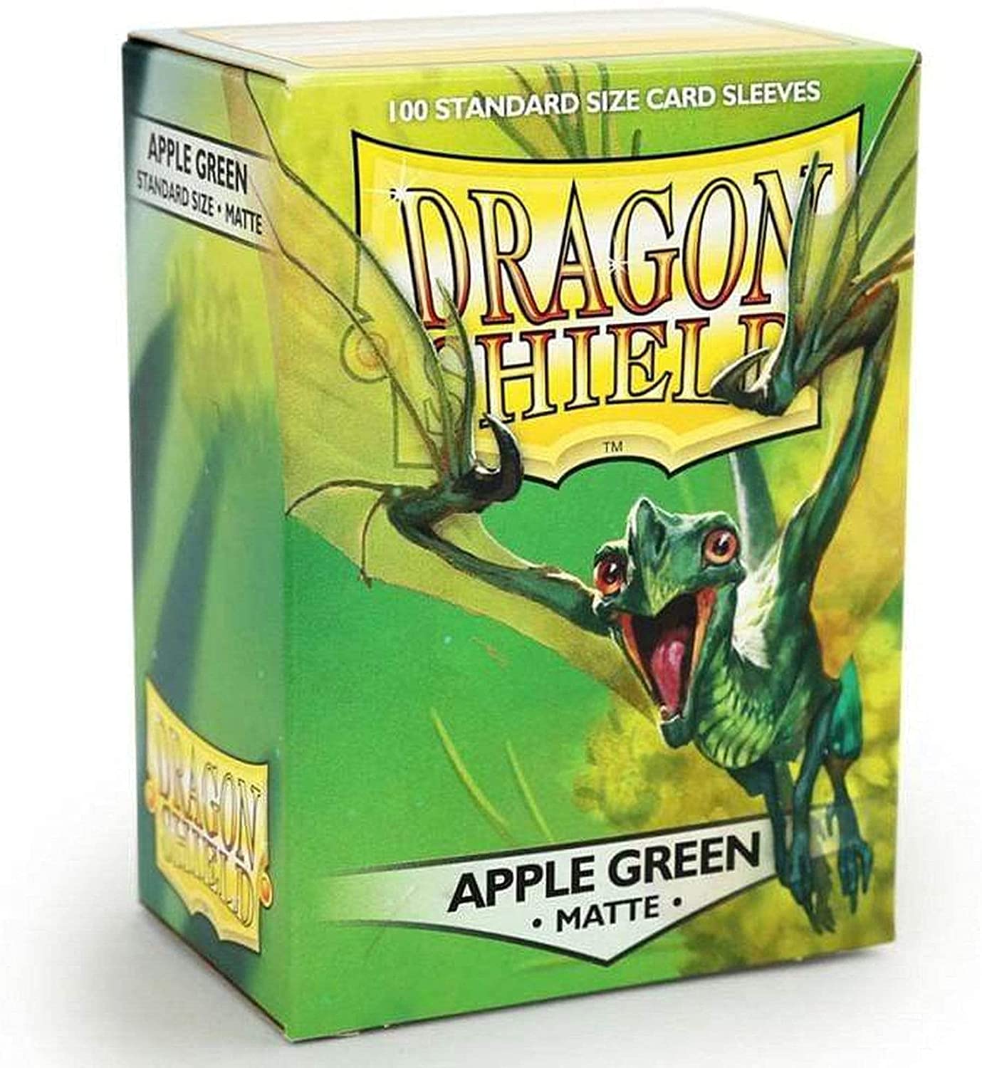 Dragon Shield 100ct Standard Card Sleeves - Matte Clear Red