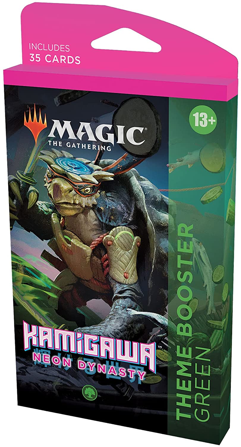 Magic: The Gathering Theme Booster Pack - Kamigawa: Neon Dynasty - Gre Collectors Emporium NY Magic: The Gathering Theme Booster Pack - Kamigawa: Neon Dynasty - Gre Collectors Emporium NY